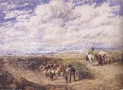 David Cox Keep the Left Road (mk47) oil painting artist